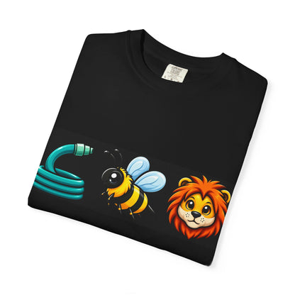 Hose, Bee, Lion - Graphic T-Shirt
