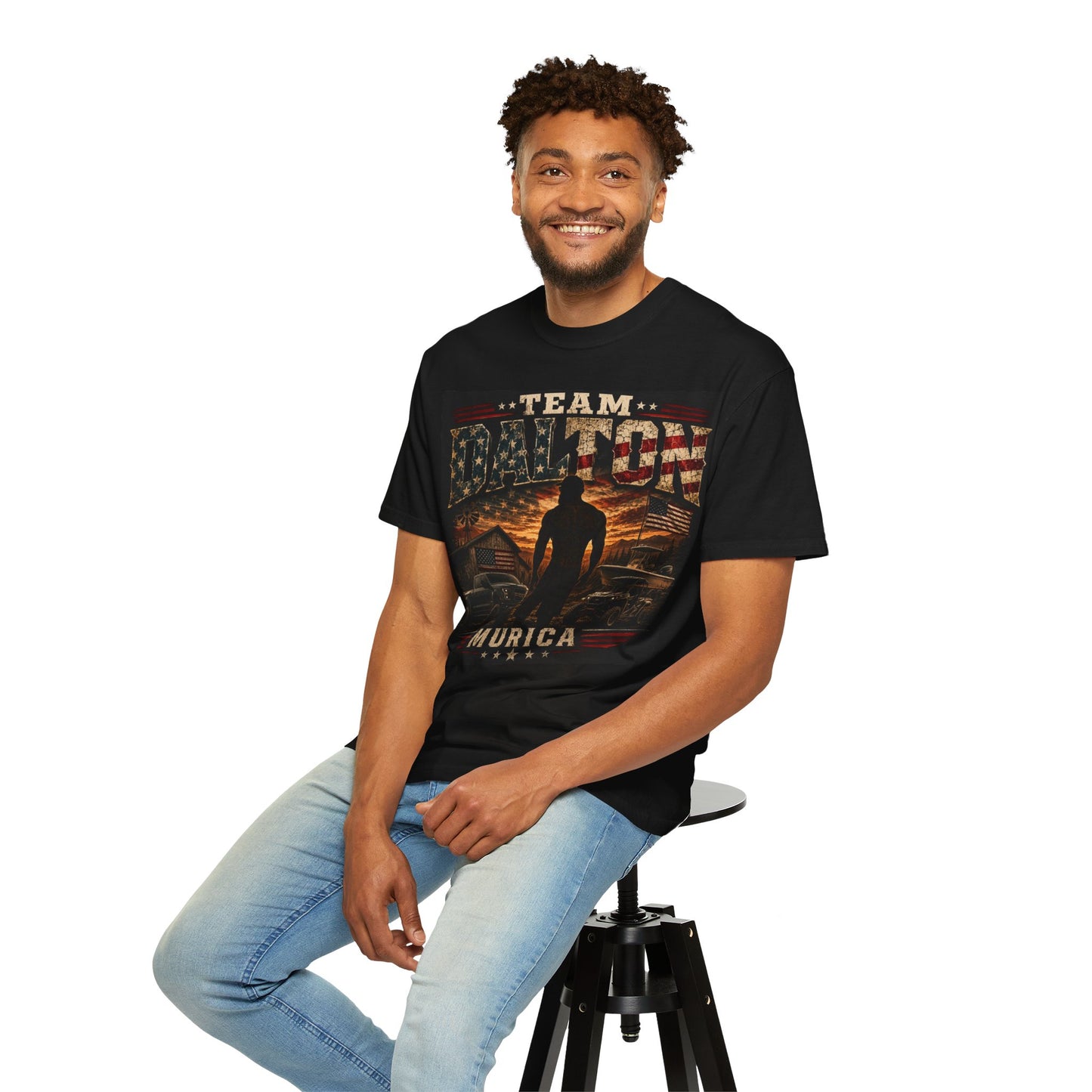Team Dalton T-Shirt — Vintage Garment-Dyed Tee