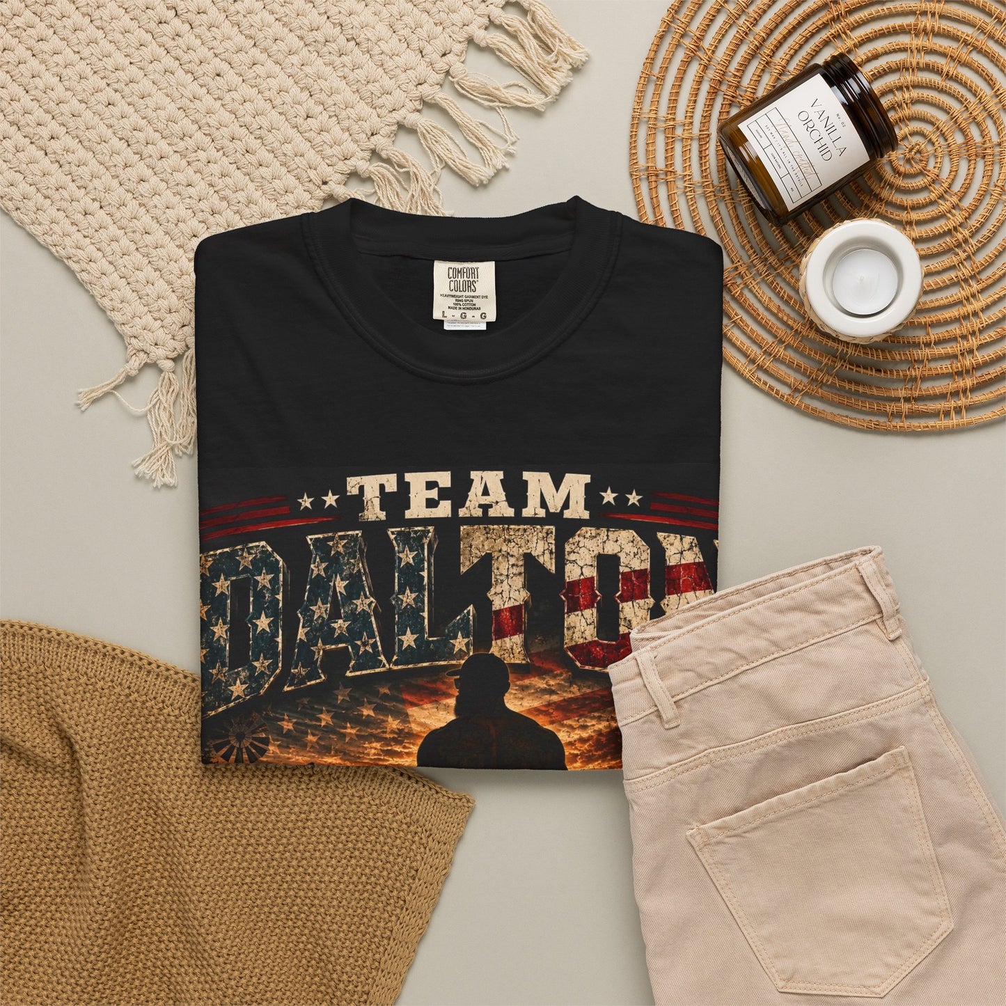 Team Dalton T-Shirt — Vintage Garment-Dyed Tee