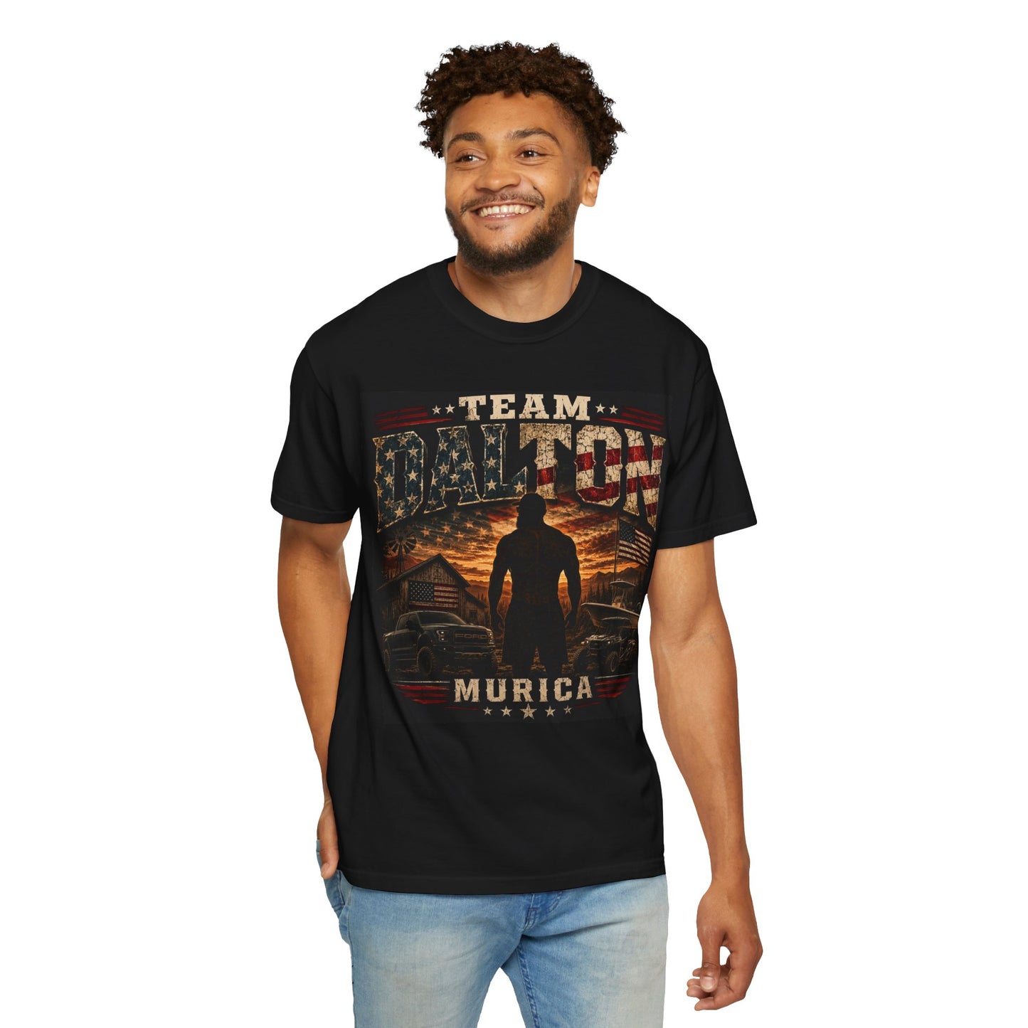 Team Dalton T-Shirt — Vintage Garment-Dyed Tee
